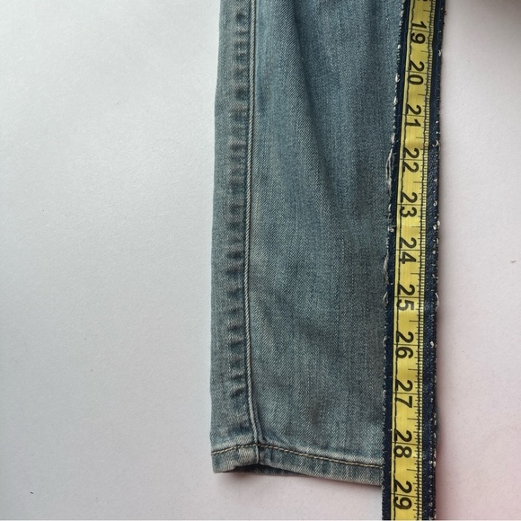 Hollister Distresses High Rise Super Skinny Holy Jeans Juniors Small 3R - Picture 10 of 11